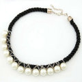 Fashion Pearl Necklace Jewelry Wholesale Weaved Necklace FN73